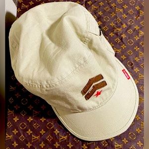 Hat - accessory - tan - exclusive of decoration -